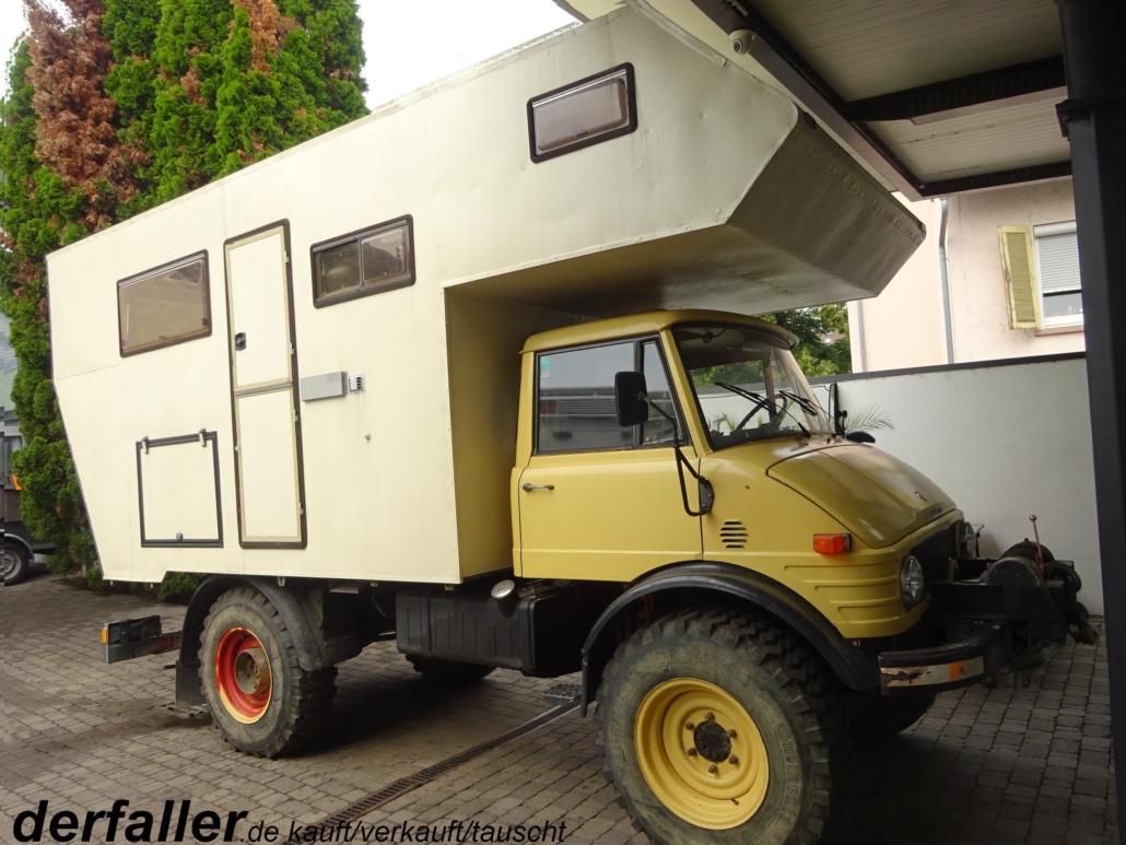 Mercedes Benz Unimog 416 camper - der Faller